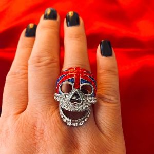 SKULL RING - SZ 8
